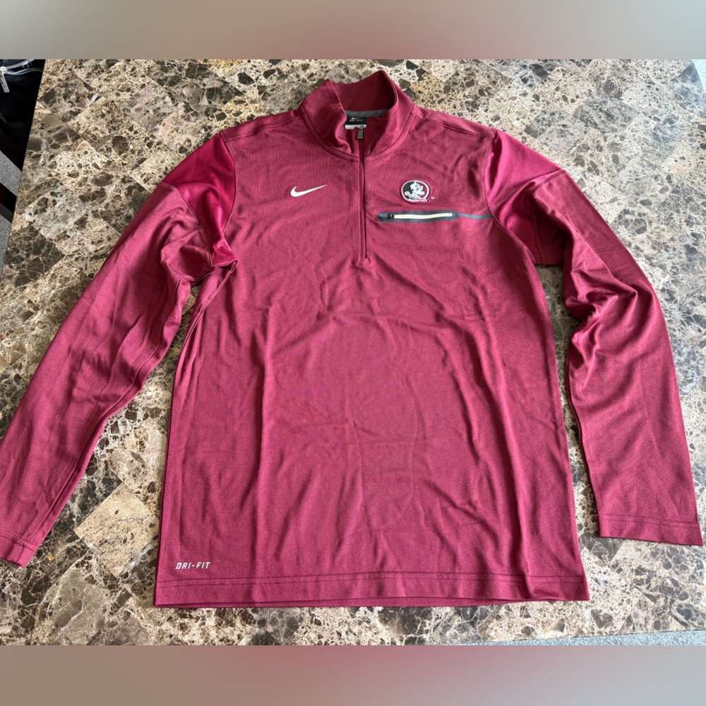 FSU Dri-Fit Quarter Zip